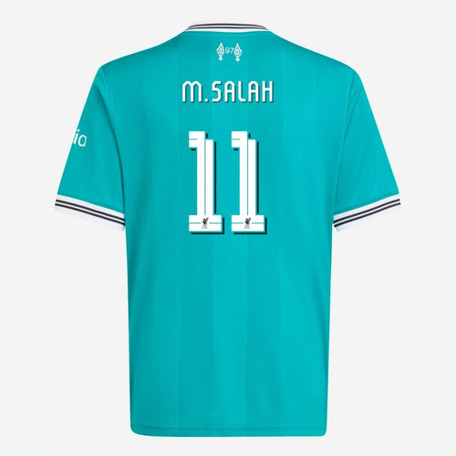 LFC adidas Mens 25/26 Third Jersey - SALAH -11 - Premier League