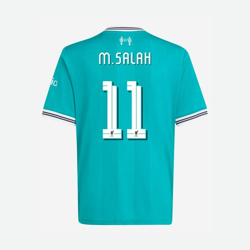 LFC adidas Youth 25/26 Third Jersey - M.SALAH-11 - Premier League