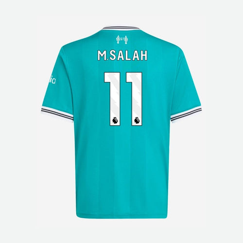 LFC adidas Youth 25/26 Third Jersey - M.SALAH-11 - Premier League