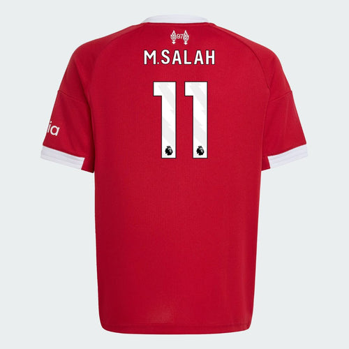 LFC adidas Youth 25/26 Home Jersey - M.SALAH-11 - Premier League