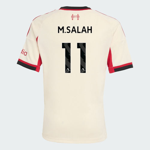 LFC adidas Youth 25/26 Away Jersey - M.SALAH-11 - Premier League