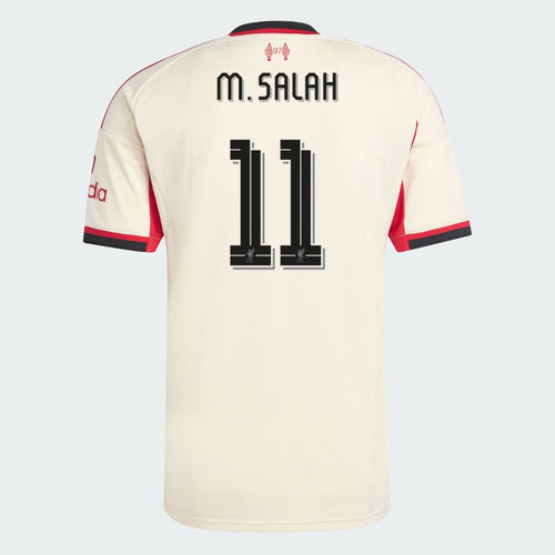 LFC adidas Mens 25/26 Authentic Away Jersey - SALAH -11 - LFC