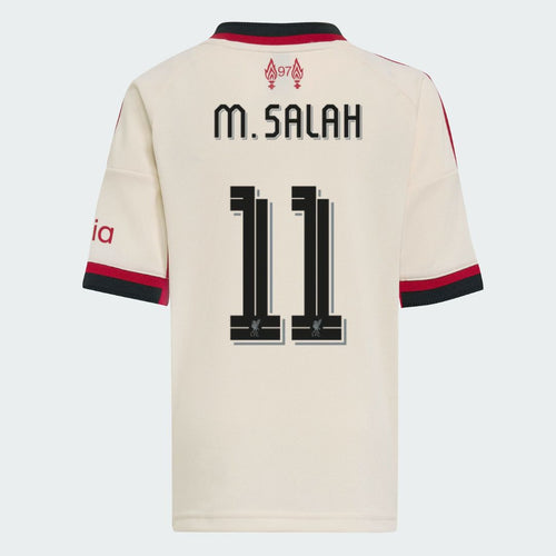 LFC adidas Kids 25/26 Away Jersey - M.SALAH-11 - Kids
