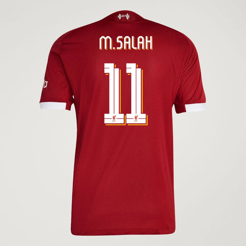 LFC adidas Mens 25/26 Authentic Home Jersey - SALAH -11 - LFC