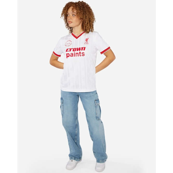 LFC Retro Mens 1986 Away Shirt Official LFC Store