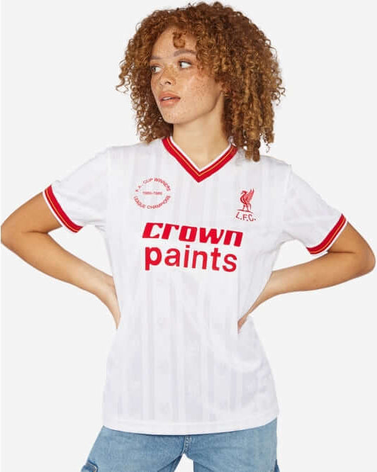 LFC Retro Mens 1986 Away Shirt Official LFC Store