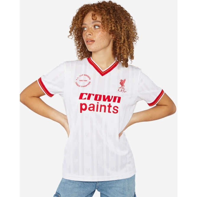 LFC Retro Mens 1986 Away Shirt Official LFC Store