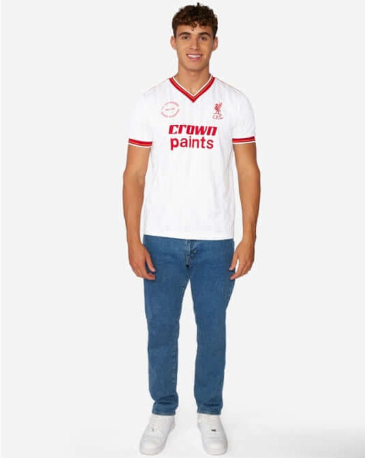 LFC Retro Mens 1986 Away Shirt Official LFC Store