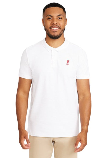 LFC Mens White Conninsby Polo Official LFC Store