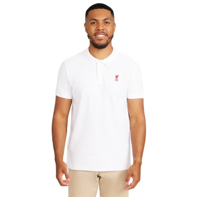 LFC Mens White Conninsby Polo Official LFC Store