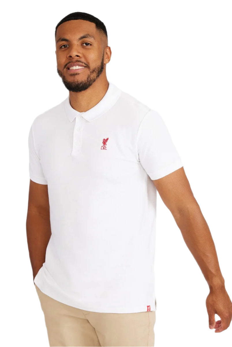 LFC Mens White Conninsby Polo Official LFC Store