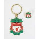 LFC Crest Badge & Keyring Set Official LFC Store