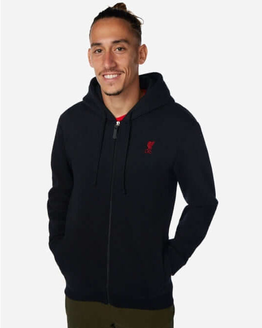LFC Zip Through Hoody Black Official LFC Store
