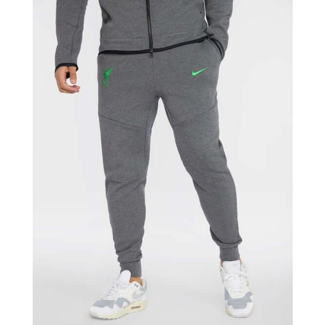 LFC Nike Mens 23/24 Tech Fleece Joggers Grey Official LFC Store