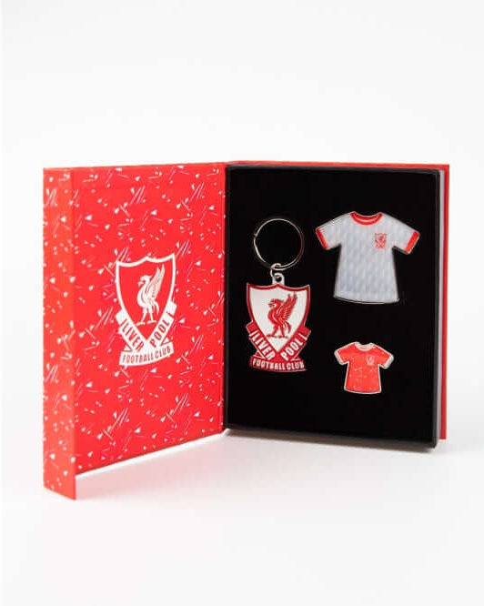 LFC Heritage Badge, Keyring & Magnet Set Official LFC Store