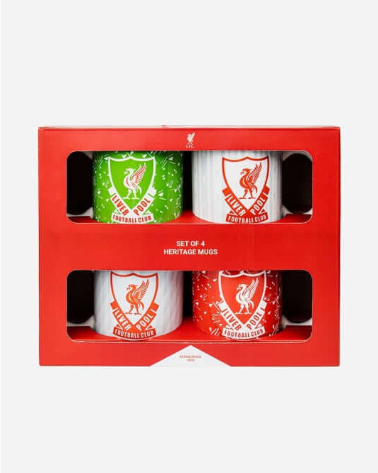 LFC Heritage Mug Set 4 Pcs Official LFC Store