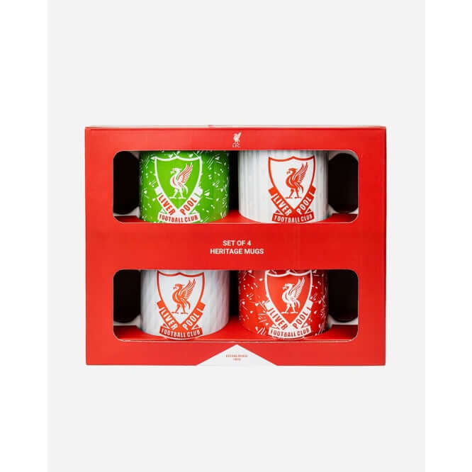 LFC Heritage Mug Set 4 Pcs Official LFC Store