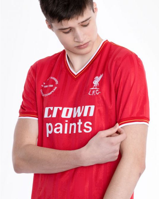 Liverpool FC Adults Retro 1986 Home Shirt Official LFC Store