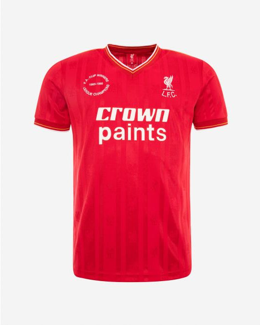 Liverpool FC Adults Retro 1986 Home Shirt Official LFC Store
