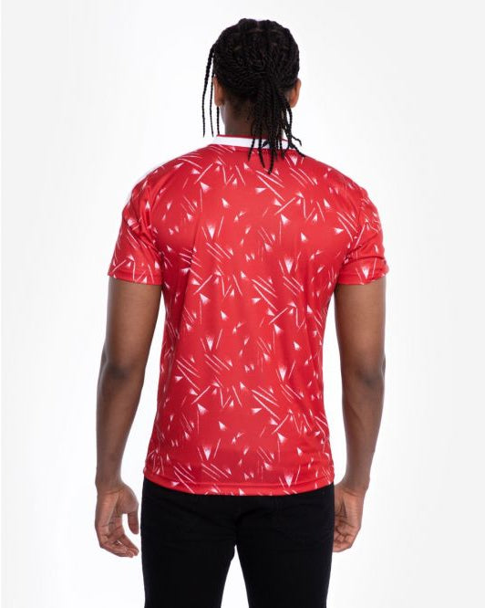 Liverpool FC Adults Retro Candy Home Shirt Official LFC Store