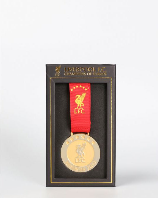 Liverpool FC UCL Madrid 2019 Medal Official LFC Store