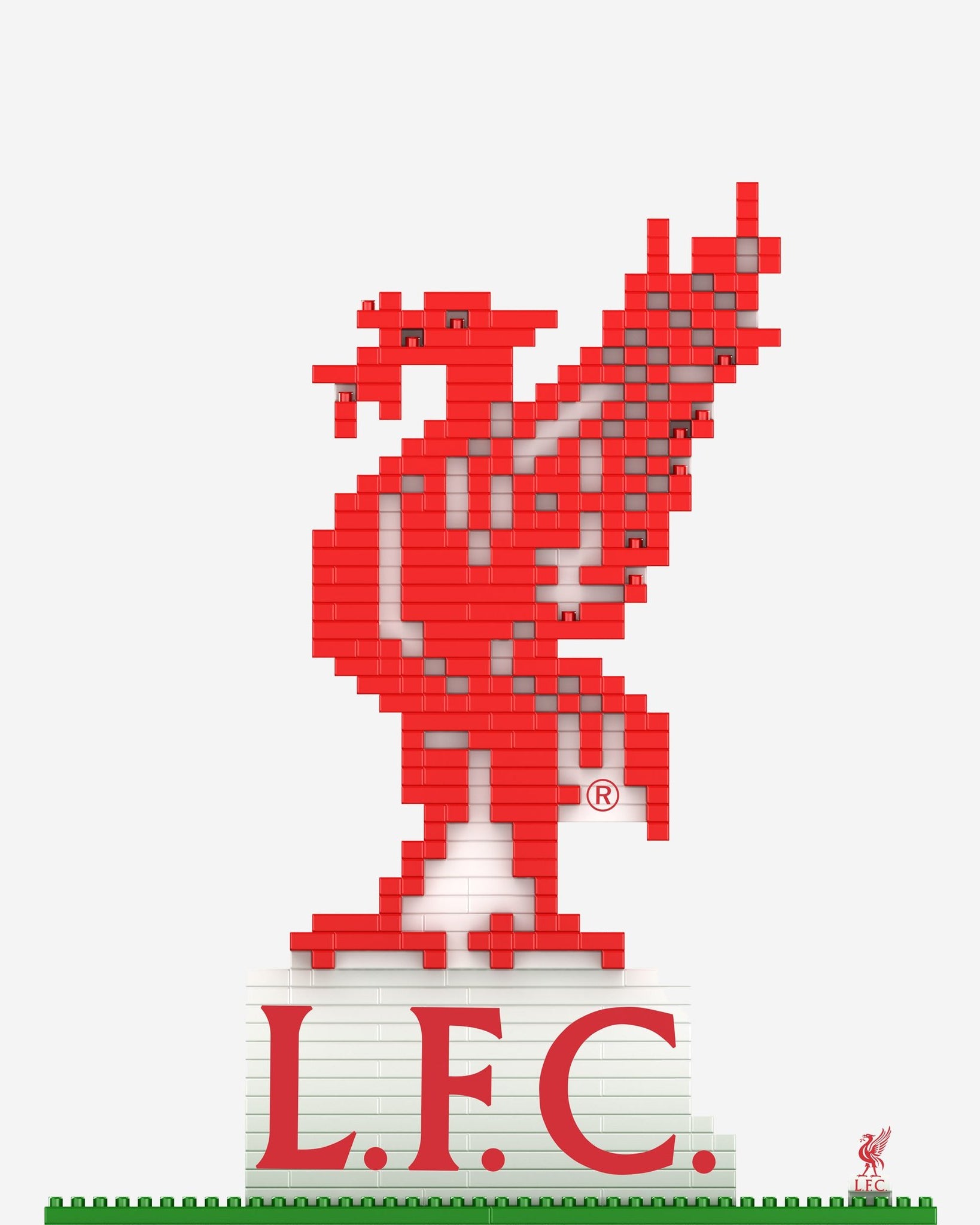 Liverpool FC Crest Building Set 3D Construction Toy Official LFC Store