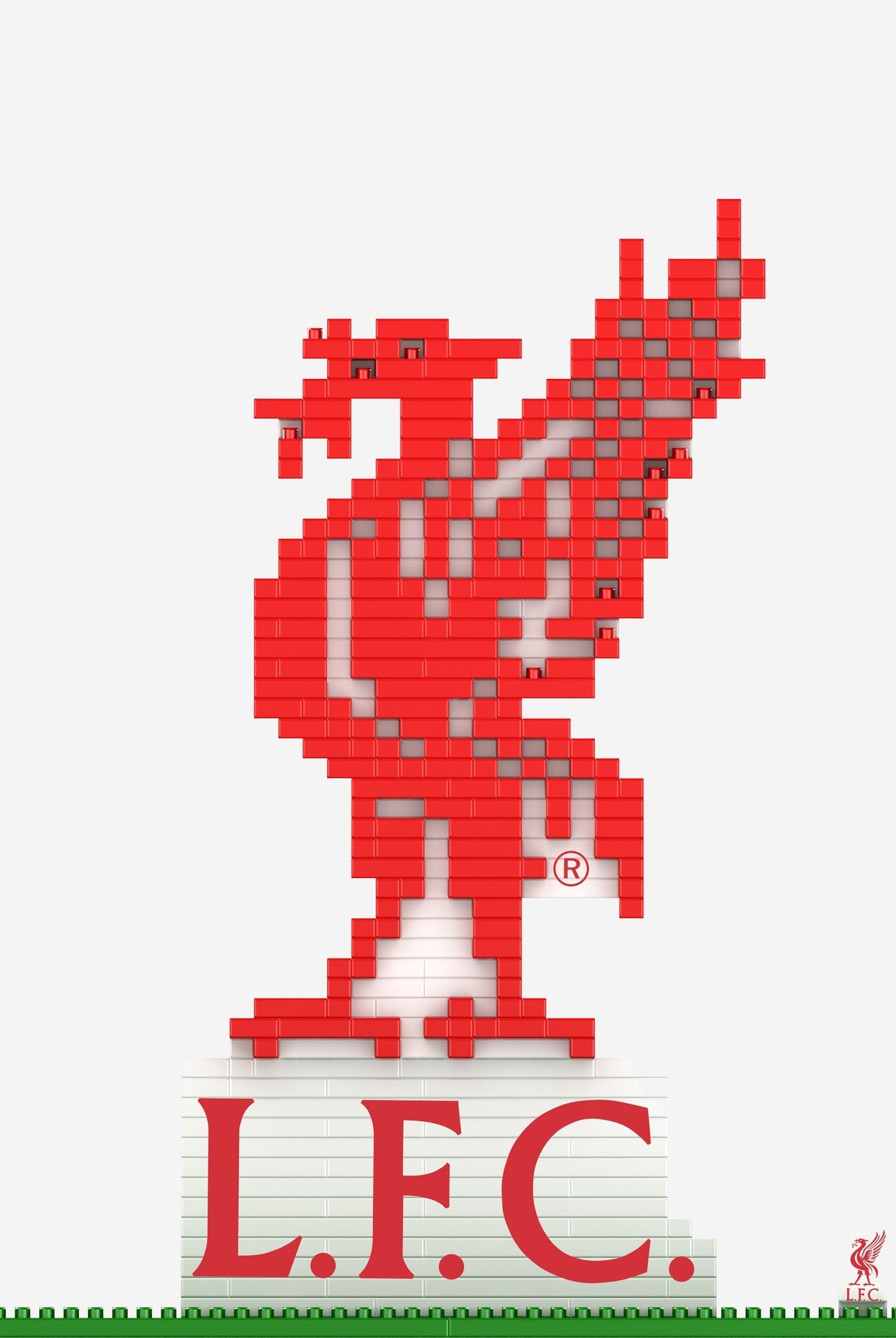 Liverpool FC Crest Building Set 3D Construction Toy Official LFC Store