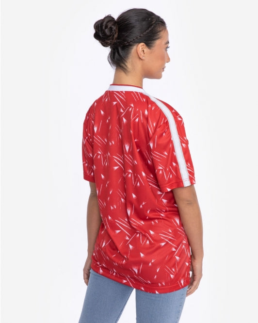 Liverpool FC Adults Retro Candy Home Shirt Official LFC Store
