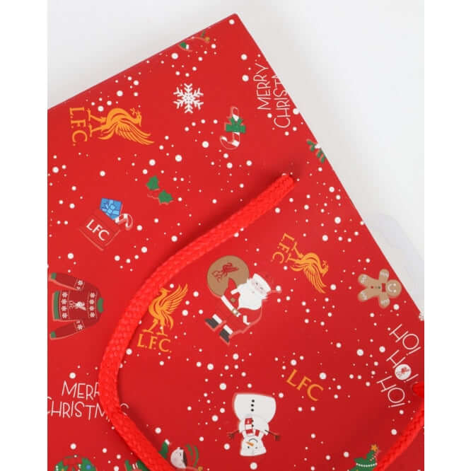 LFC Red Christmas Gift Bag Official LFC Store