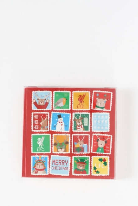LFC Christmas Card 12 Pack Official LFC Store