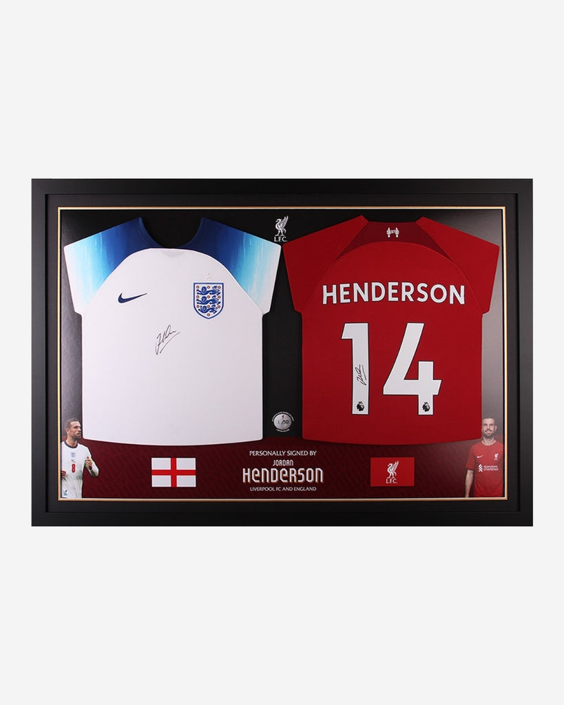 LFC Signed Henderson Dual Framed Shirts Official LFC Store