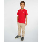 LFC Junior Short Sleeve Red Polo Official LFC Store