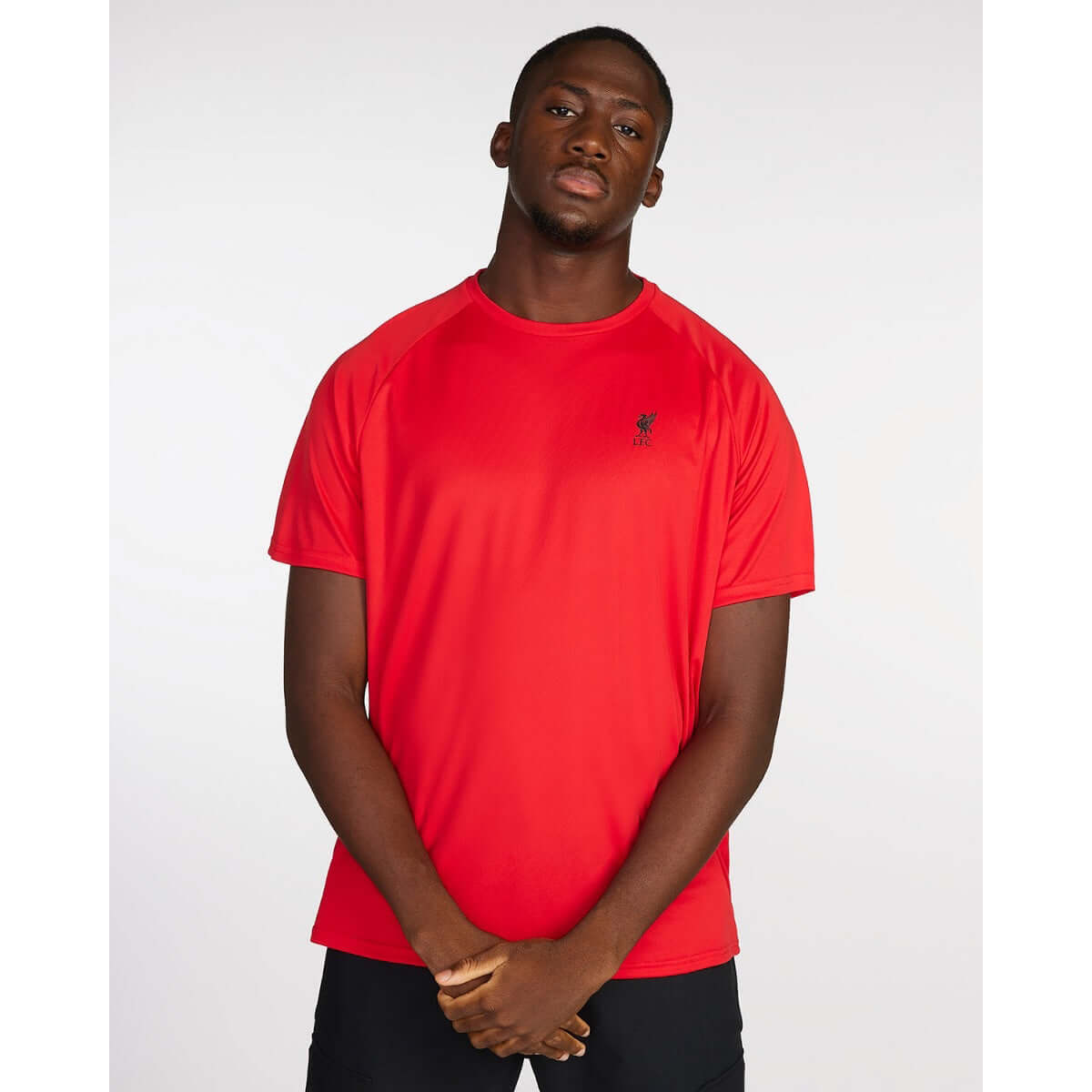 LFC Mens Raglan Tee Red Official LFC Store