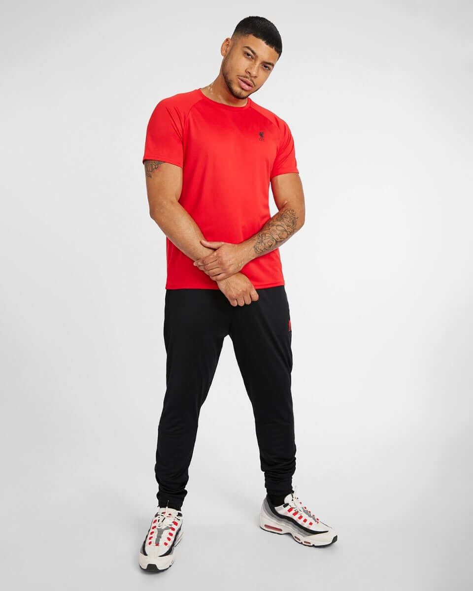 LFC Mens Raglan Tee Red Official LFC Store