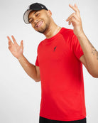 LFC Mens Raglan Tee Red Official LFC Store