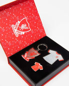 LFC Heritage Badge, Keyring & Magnet Set Official LFC Store