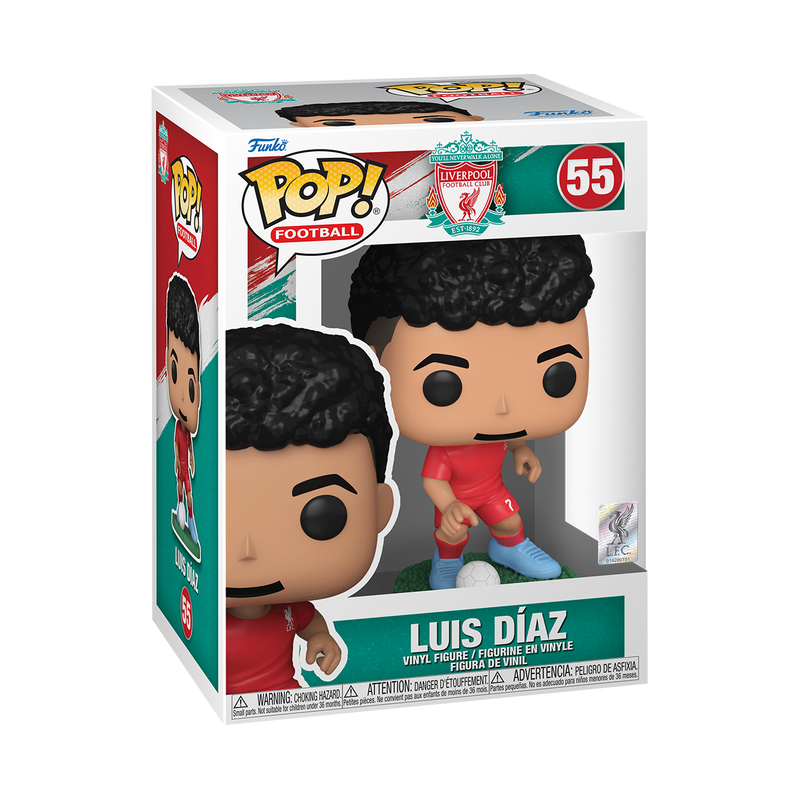 LFC Luis Diaz Funko POP! Vinyl Figurine Official LFC Store