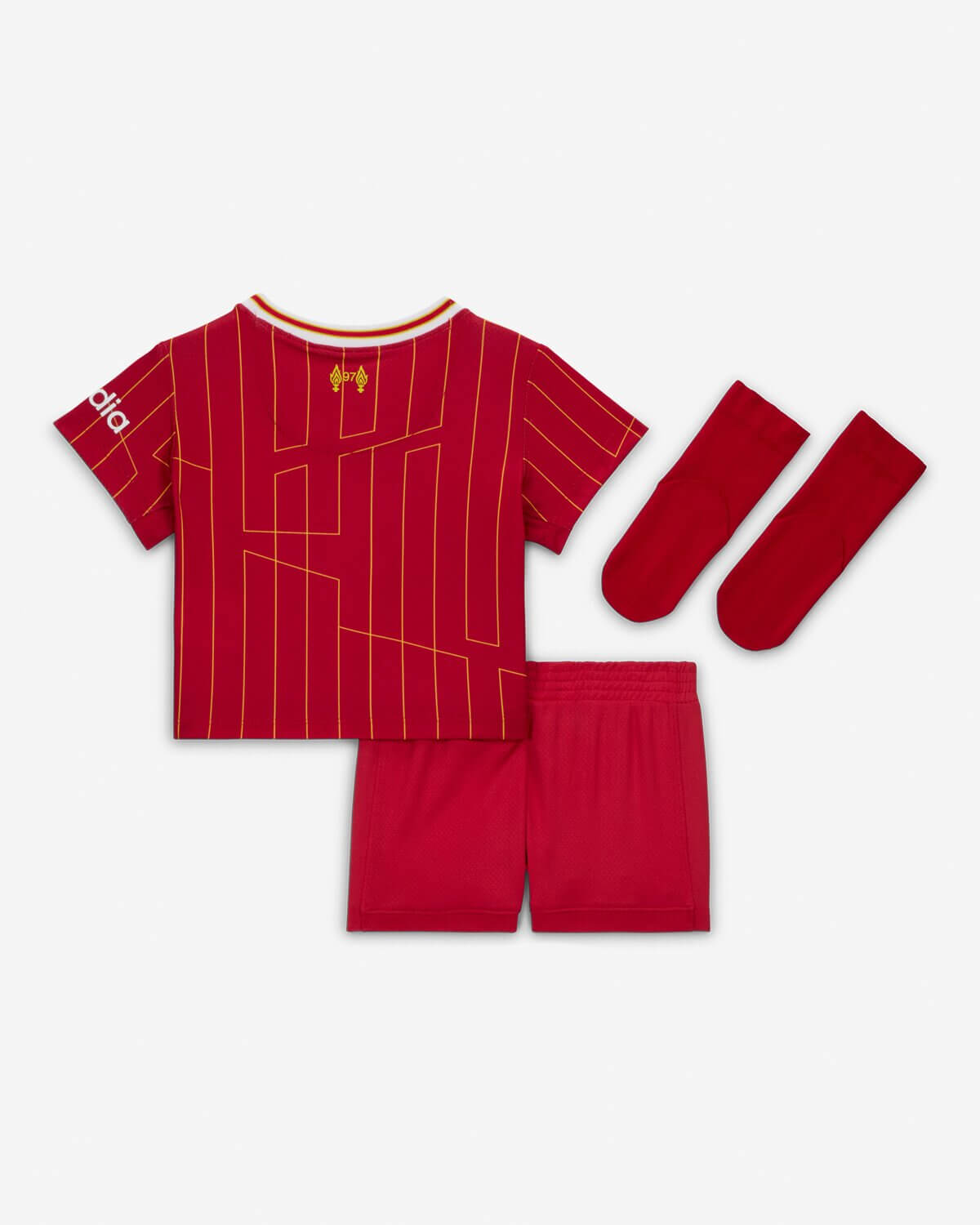 Liverpool Nike infants 24/25 home kit in red 