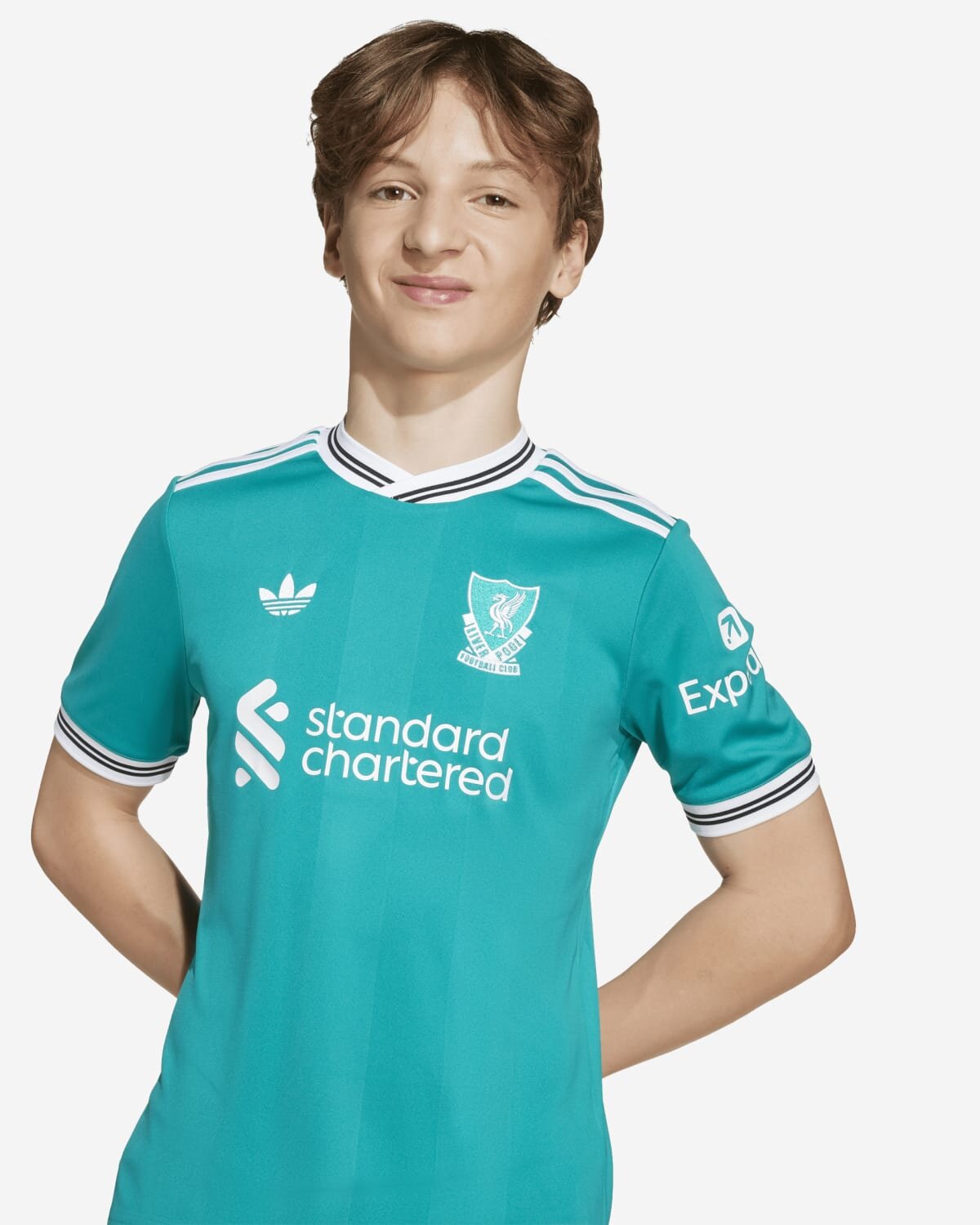 LFC adidas Youth 25/26 Third Short Sleeve Jersey | Liverpool