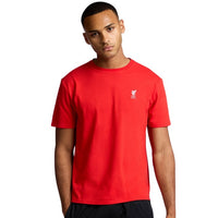 تيشيرت LFC مزين بشعار ليفربيرد للرجال، أحمر