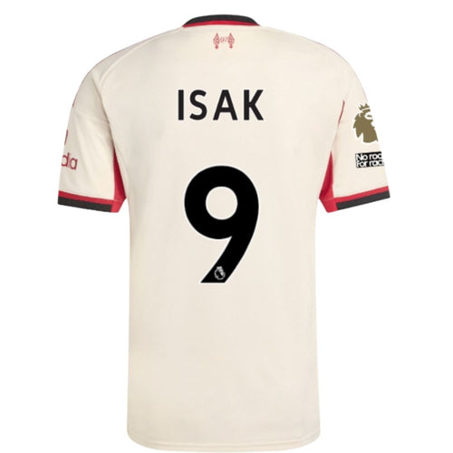 LFC adidas Mens 25/26 Authentic Away Jersey - ISAK- 9 - Premier League