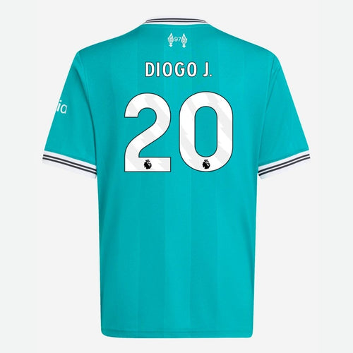 LFC adidas Mens 25/26 Third Jersey - DIOGO J.- 20 - Premier League