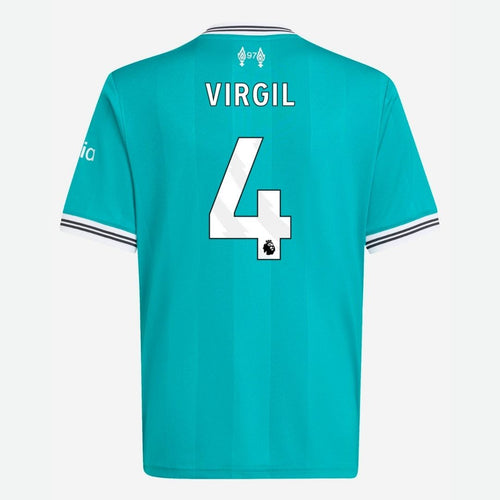 LFC adidas Mens 25/26 Third Jersey - VIRGIL- 4 - Premier League