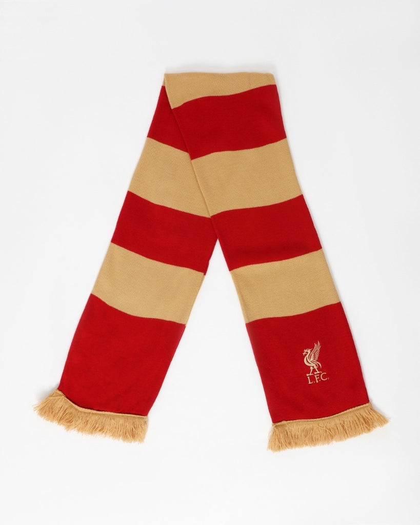 LFC Red & Gold Bar Scarf Official LFC Store