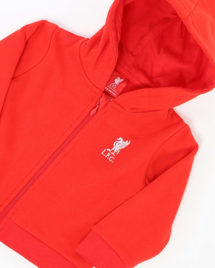 LFC Baby Red Zip Through Hoody Official LFC Store