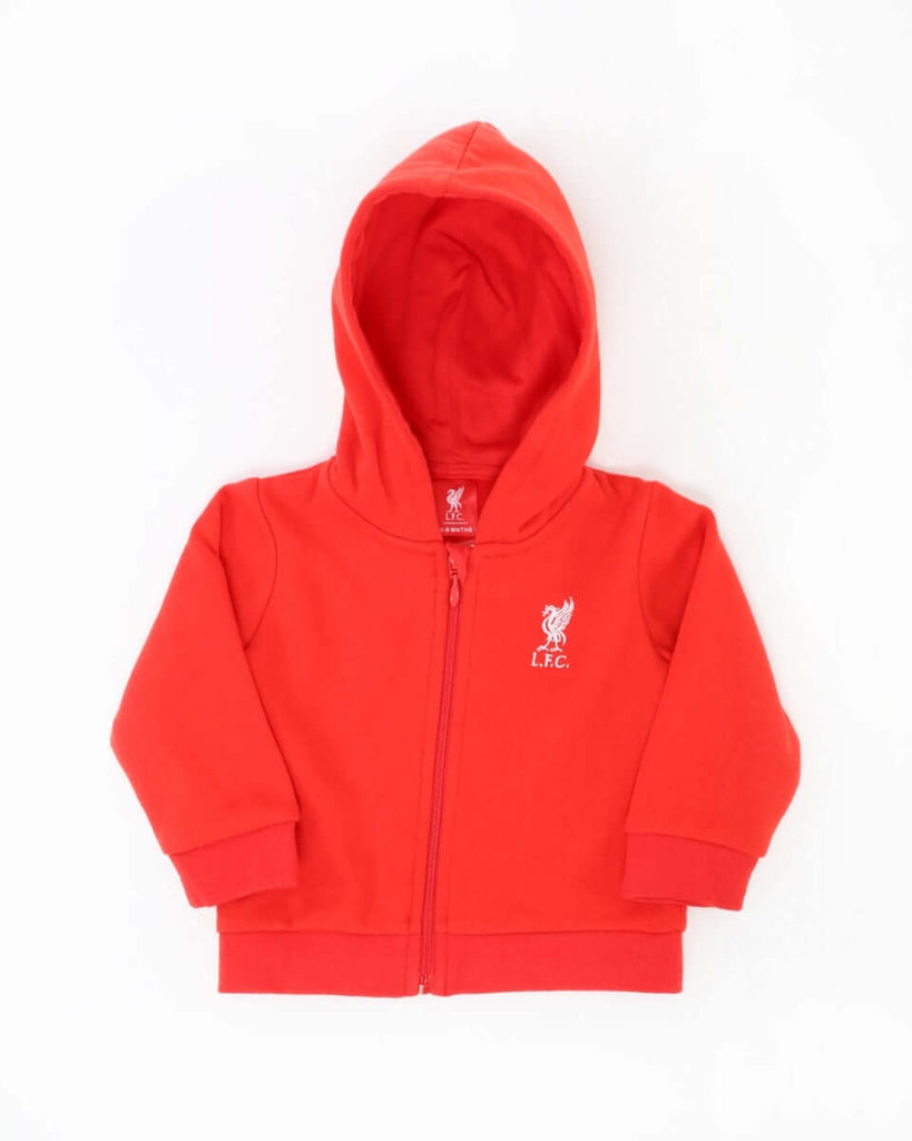 LFC Baby Red Zip Through Hoody Official LFC Store