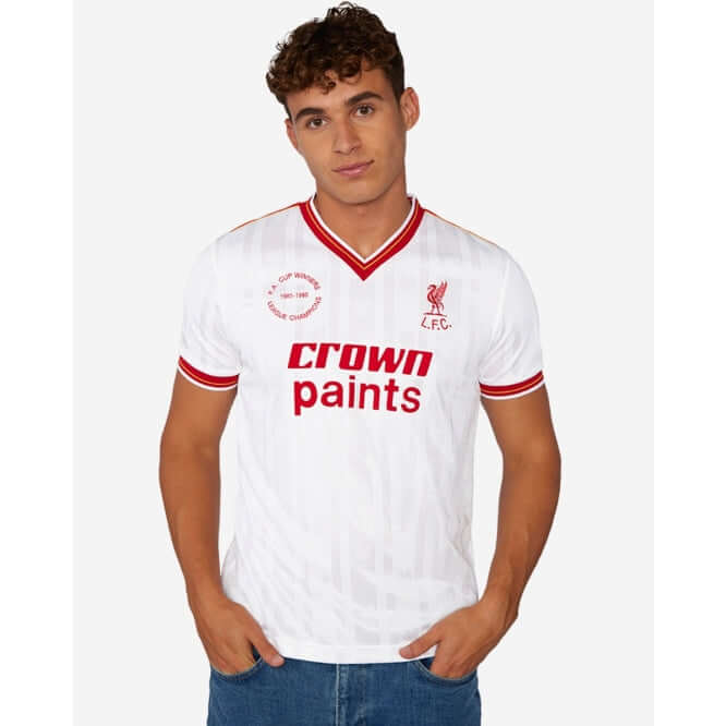 LFC Retro Mens 1986 Away Shirt Official LFC Store