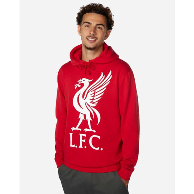 LFC Adults Liverbird Red Hoody Official LFC Store