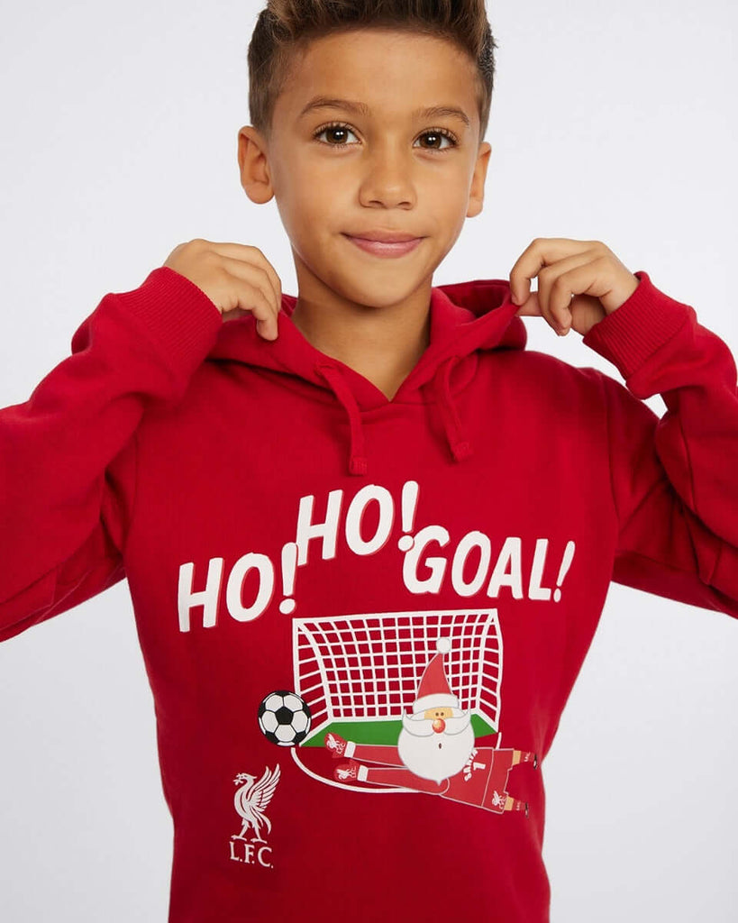 LFC Junior Christmas Goal Hoody Official LFC Store