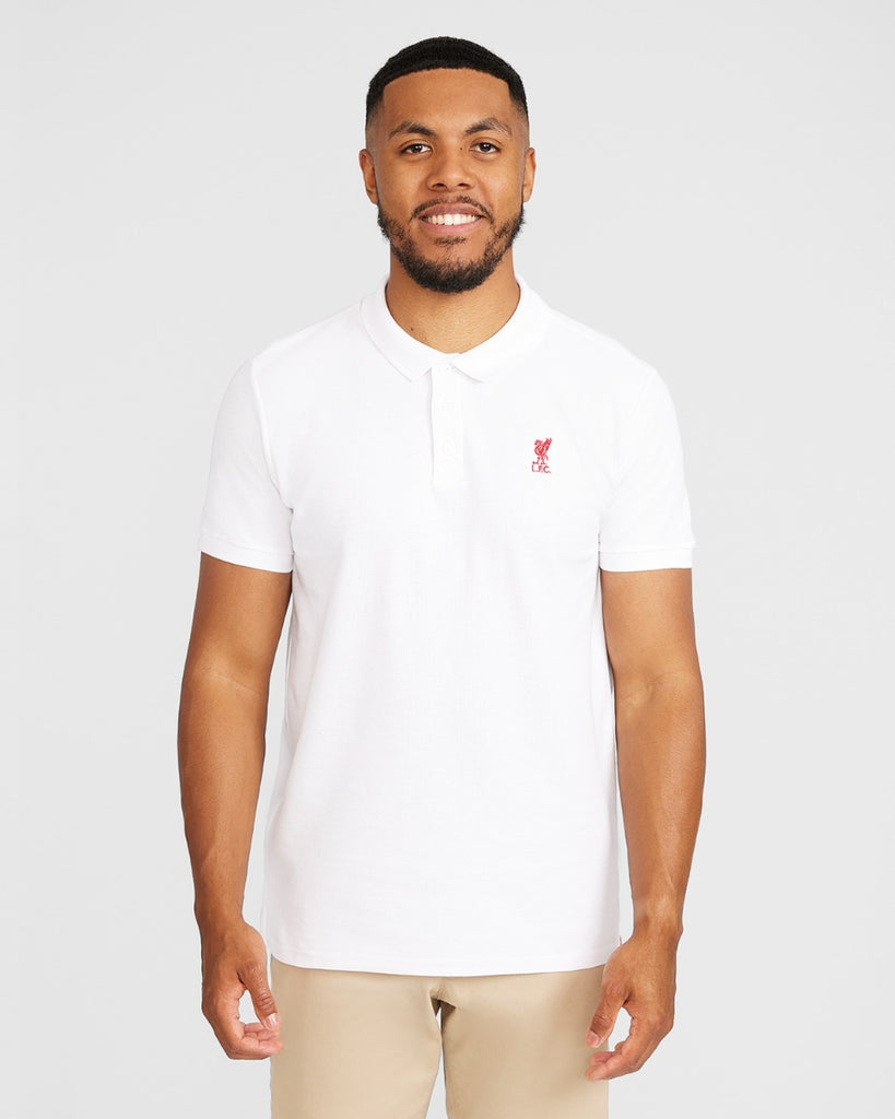 LFC Mens White Conninsby Polo Official LFC Store